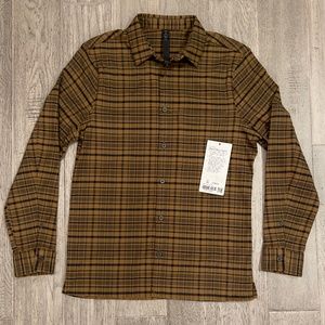 Lululemon Masons Peak flannel button down shirt XS